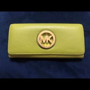 Michael Kors leather wallet